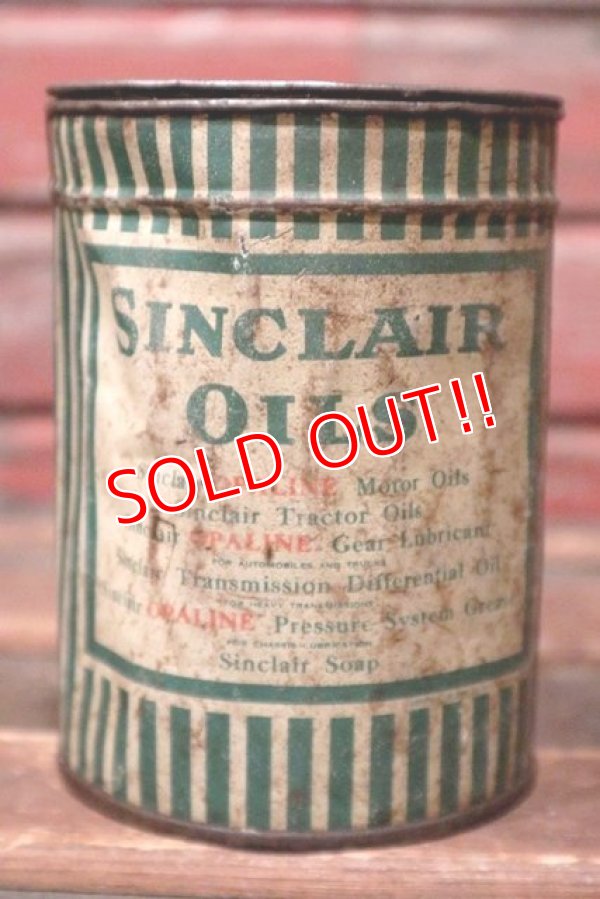 画像3: dp-210701-64 SINCLAIR OILS / 1920's AXLE GREASE CAN