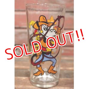 画像: gs-210701-17  Horace & Clarabelle / PEPSI 1978 Collector Series Glass