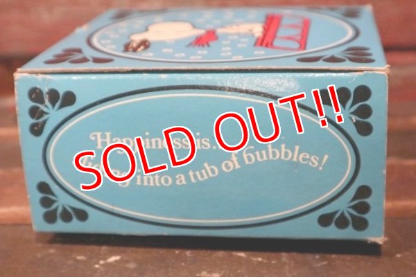 画像10: ct-210701-30 Snoopy / AVON 1970's Snow Flyer Bubble Bath Bottle (Box)