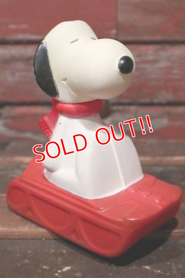 画像2: ct-210701-30 Snoopy / AVON 1970's Snow Flyer Bubble Bath Bottle (Box)