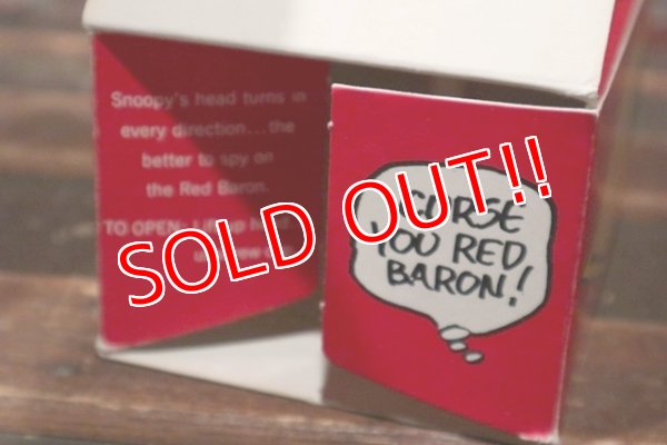 画像12: ct-210701-25 Snoopy / AVON 1960's "The Flying Ace" Bubble Bath Bottle (Box)