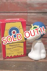 画像: ct-210701-25 Snoopy / AVON 1960's "The Flying Ace" Bubble Bath Bottle (Box)