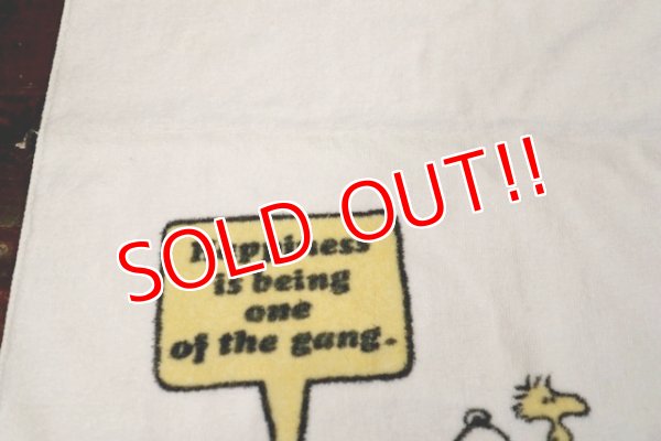 画像4: ct-210801-22 PEANUTS / Tastemaker 1970's Cotton Towel