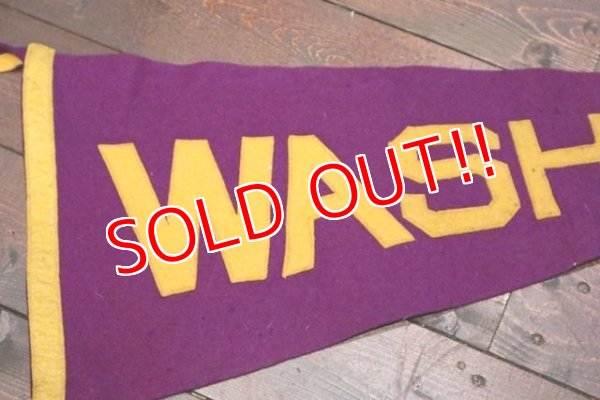 画像2: dp-210701-07 University of Washington / 1950's Pennant
