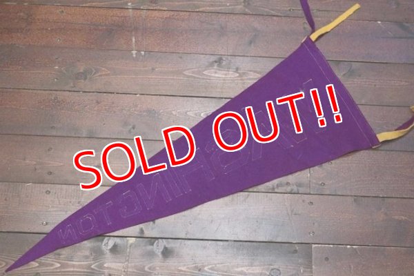 画像8: dp-210701-07 University of Washington / 1950's Pennant
