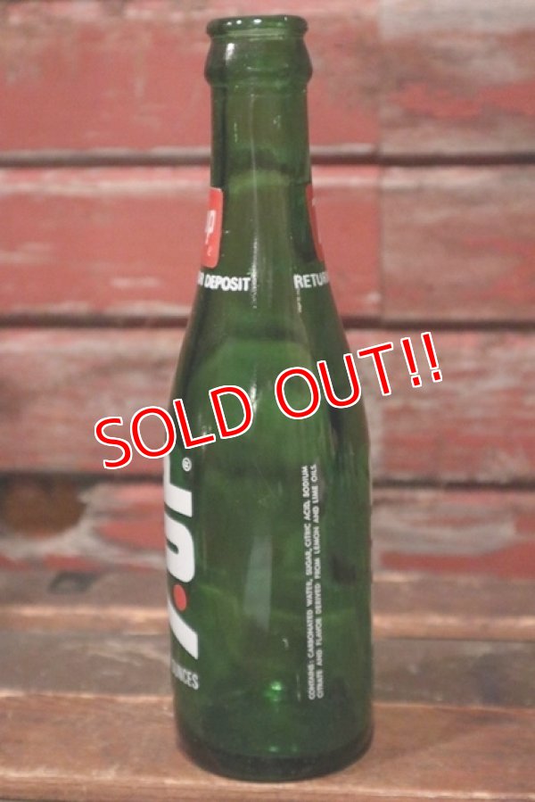 画像5: dp-210801-06 7up / 1970's 7 FL.OZ.Bottle (B)