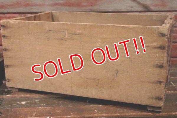 画像5: dp-210601-10 RIVER GOLD BARTLETTS / Vintage Wood Box