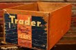 画像1: dp-180110-06 Trader PEARS / Vintage Wood Box