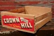 画像1: dp-120912-06 CROWN HILL / Vintage Wood Box