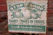 画像2: dp-210601-08 FAMILY CRATES OF FRUITS / Vintage Wood Box