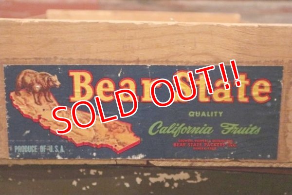 画像2: dp-210601-05 Bear State / Vintage Wood Box