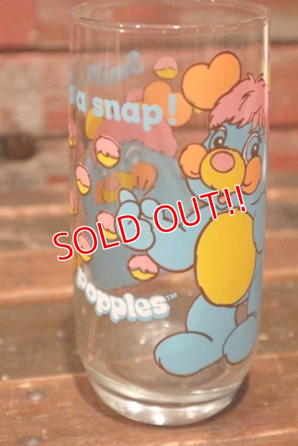 画像4: gs-141101-163 Popples / P.C. Popple 1980's Glass