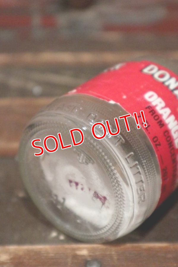 画像8: ct-210701-72 Donald Duck / 1980's Orange Juice 7 FL.OZ. Bottle