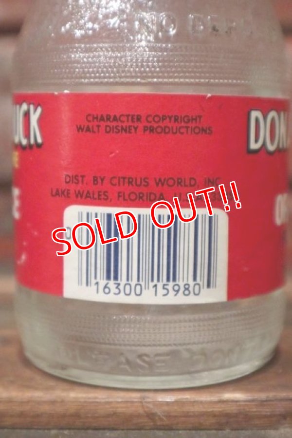 画像5: ct-210701-72 Donald Duck / 1980's Orange Juice 7 FL.OZ. Bottle