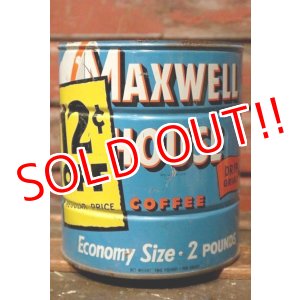 画像: dp-210801-19 MAXWELL HOUSE COFFEE / Vintage Tin Can