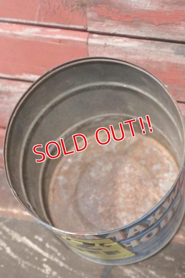 画像5: dp-210801-19 MAXWELL HOUSE COFFEE / Vintage Tin Can