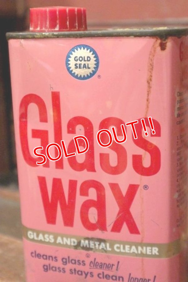 画像2: dp-210701-16 GOLD SEAL Glass Wax / Vintage Tin Can