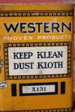 画像2: dp-210701-19 WESTERN KEEP KLEAN DUST KLOTH / Vintage Can