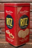 画像1: dp-210801-20 NABISCO RITZ Crackers / 1986 Tin Can