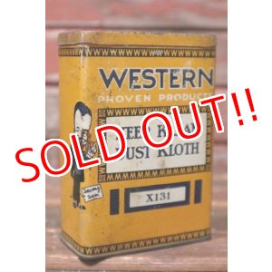 画像: dp-210701-19 WESTERN KEEP KLEAN DUST KLOTH / Vintage Can