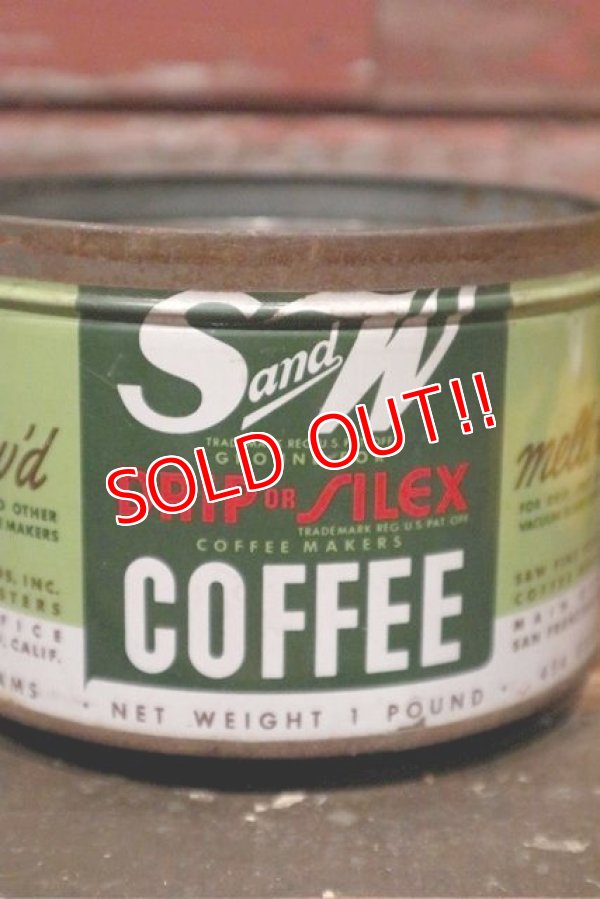 画像2: dp-210701-40 S&W COFFEE / Vintage Tin Can