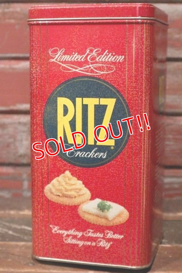 画像3: dp-210801-20 NABISCO RITZ Crackers / 1986 Tin Can