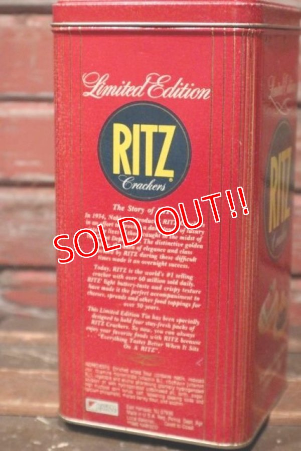 画像4: dp-210801-20 NABISCO RITZ Crackers / 1986 Tin Can