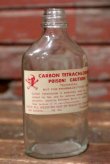 画像1: dp-210801-11 Carbon Tetrachloride / Vintage Poison Bottle