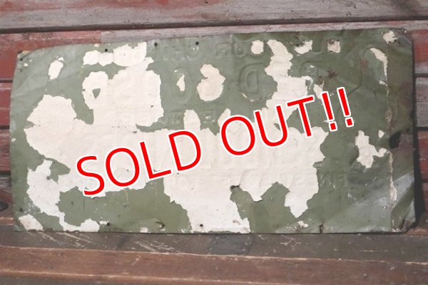 画像11: dp-210801-35 RED GOOSE SHOES / 1920's-1930's Metal Sign