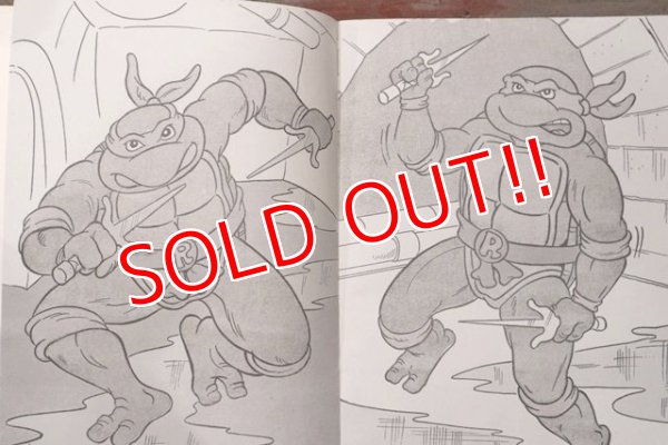 画像5: ct-210801-84 TEENAGE MUTANT NINJA TURTELES / 1990's Magic Painting Book