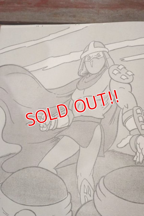 画像7: ct-210801-84 TEENAGE MUTANT NINJA TURTELES / 1990's Magic Painting Book