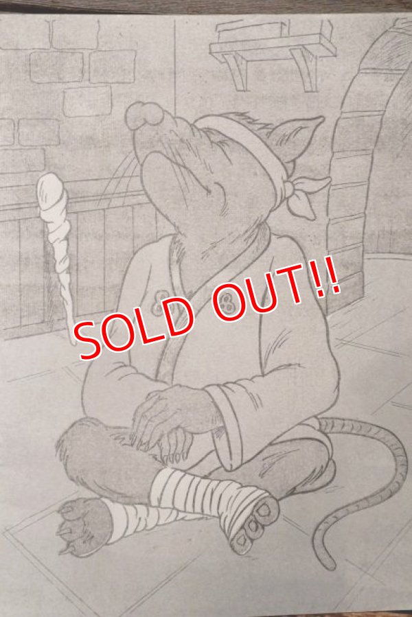 画像4: ct-210801-84 TEENAGE MUTANT NINJA TURTELES / 1990's Magic Painting Book