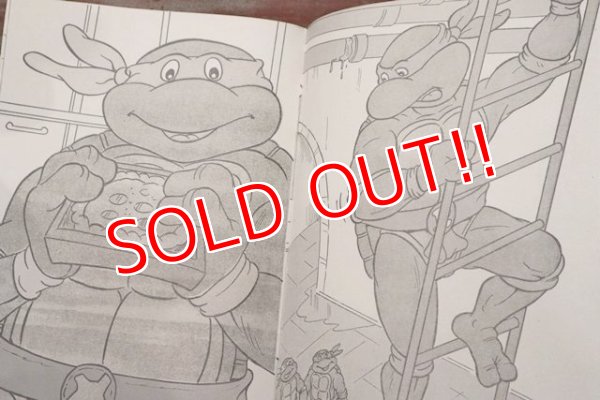 画像6: ct-210801-84 TEENAGE MUTANT NINJA TURTELES / 1990's Magic Painting Book