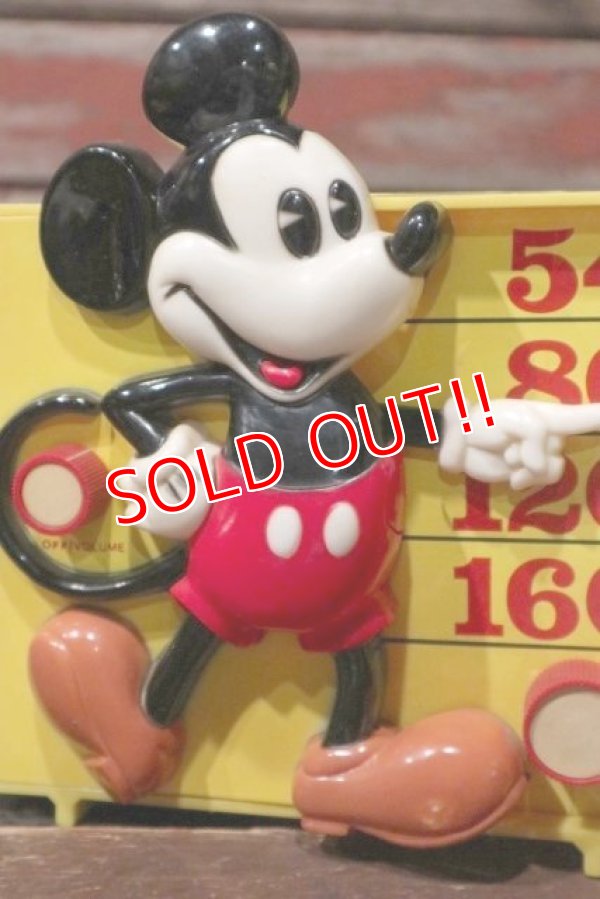 画像2: ct-210801-44 Mickey Mouse / Concept 2000 Model Number 459 Sing-A-Long Radio