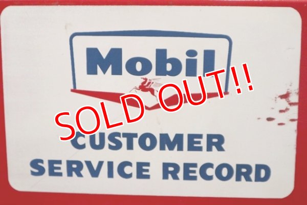 画像2: dp-210801-44 Mobil / 1950's-1960's Customer Service Record Box