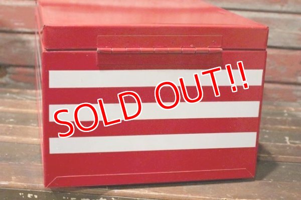 画像6: dp-210801-44 Mobil / 1950's-1960's Customer Service Record Box