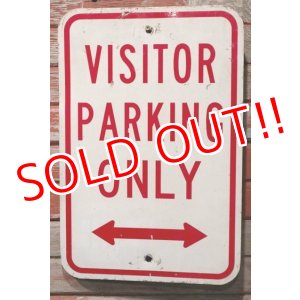 画像: dp-210801-34 Road Sign / VISITOR PARKING ONLY