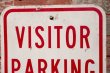 画像2: dp-210801-34 Road Sign / VISITOR PARKING ONLY