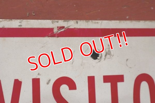 画像5: dp-210801-34 Road Sign / VISITOR PARKING ONLY