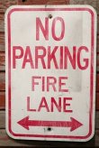 画像1: dp-210801-34 Road Sign / NO PARKING FIRE LANE