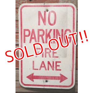 画像: dp-210801-34 Road Sign / NO PARKING FIRE LANE