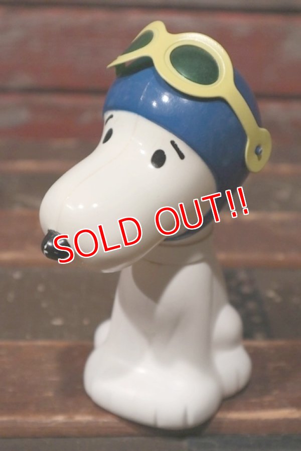 画像2: ct-210801-47 Snoopy / AVON 1960's "The Flying Ace" Bubble Bath Bottle