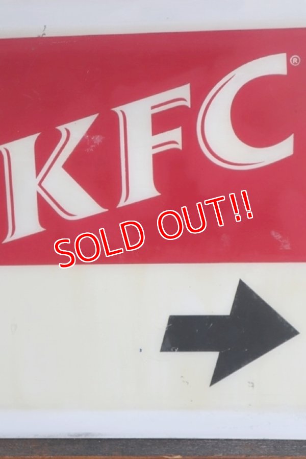 画像3: dp-210801-38 KFC / 1990's-2000's Store Sign "Exit"