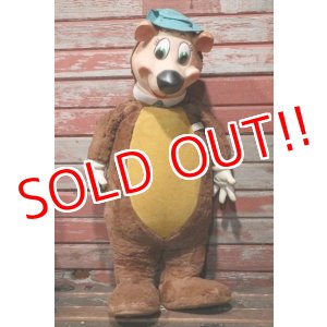 画像: ct-210801-42 Yogi Bear / Knickerbocker 1959 Rubber Face Doll (Large)