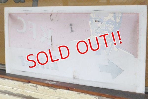 画像10: dp-210801-37 KFC / 1990's-2000's Store Sign "Enter"