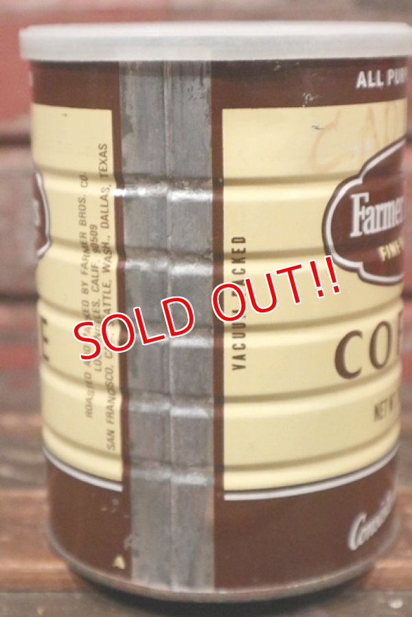 画像5: dp-210801-27 Farmer Brothers COFFEE / Vintage Tin Can