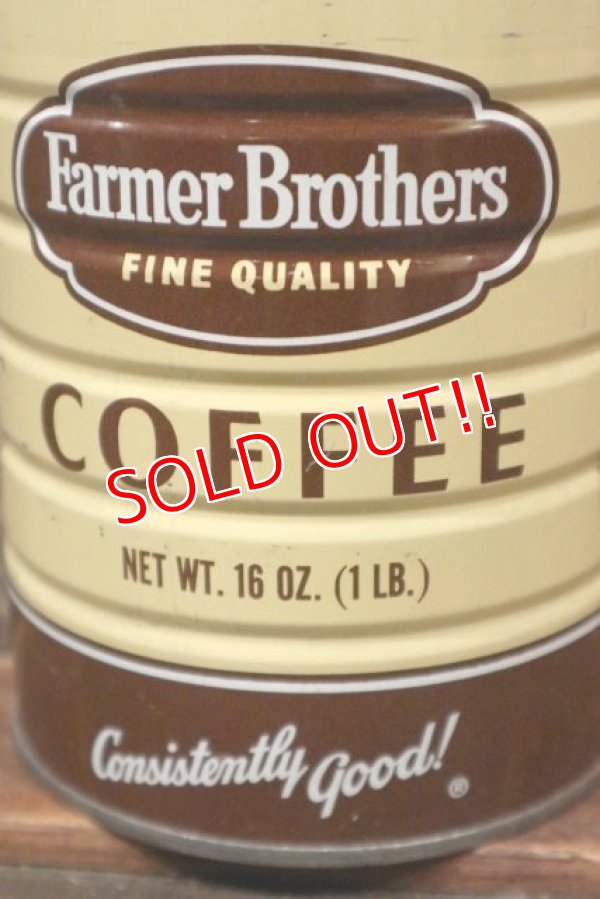 画像2: dp-210801-27 Farmer Brothers COFFEE / Vintage Tin Can