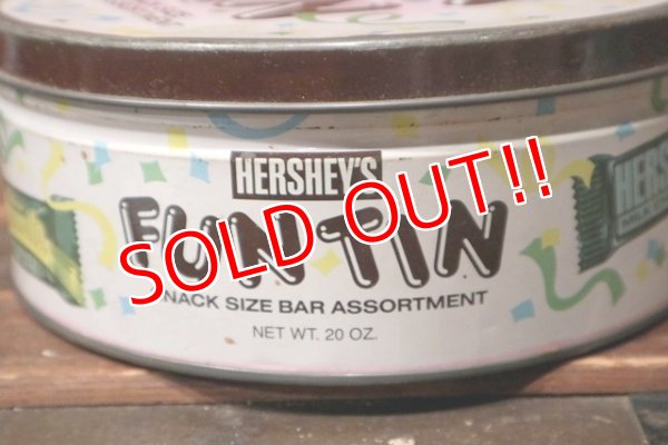 画像5: dp-210801-14 HERSHEY'S FUN TIN / 1980's〜 Metal Can