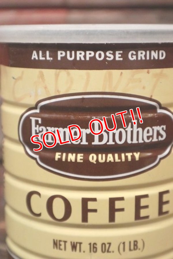 画像3: dp-210801-27 Farmer Brothers COFFEE / Vintage Tin Can