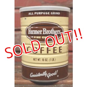 画像: dp-210801-27 Farmer Brothers COFFEE / Vintage Tin Can